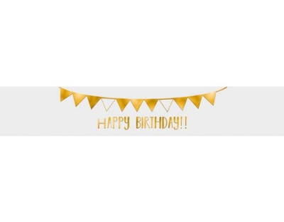 URSUS Transparentpapier Banderole gold