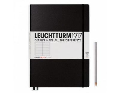 Leuchtturm Notizbuch Master Slim A4 liniert