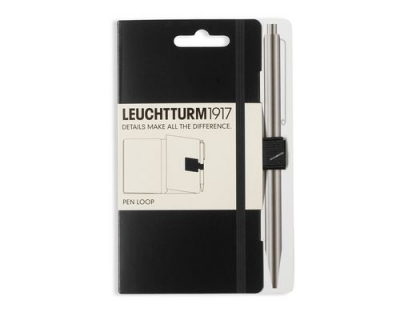 Leuchtturm Stiftschlaufe schwarz