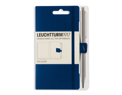 Leuchtturm Stiftschlaufe marine