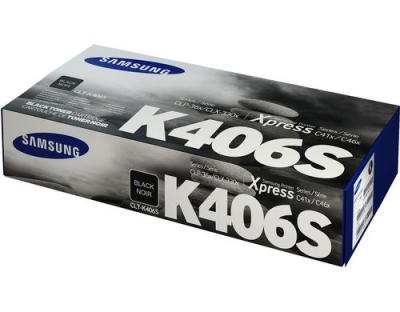 Samsung HP Toner CLT-K406S Black SU118A