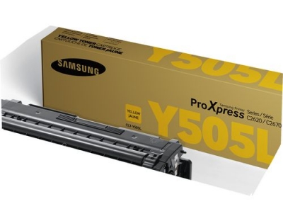 Samsung HP Toner CLT-Y505L Yellow SU512A