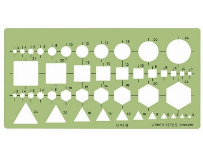 Linex Kombinationsschablone