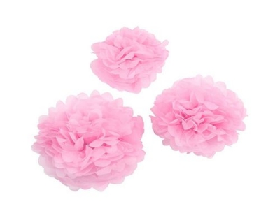 Creativ Company Papier-Pompons rosa