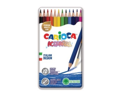 Carioca Farbstift Acquarell Metallbox