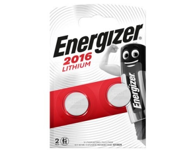 ENERGIZER Knopfzelle CR 2016 2 Stück