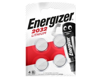 ENERGIZER Knopfzelle CR 2032 4 Stück