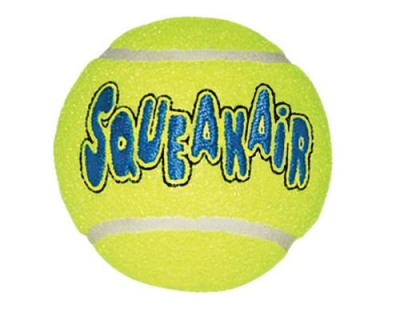 Kong Air Squeaker, Ø 10 cm, gelb