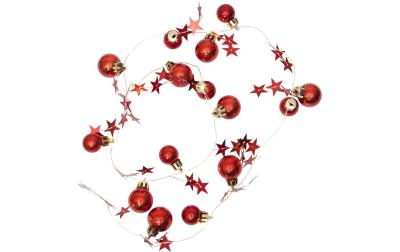 Star Trading LED Lichterkette Stern rot