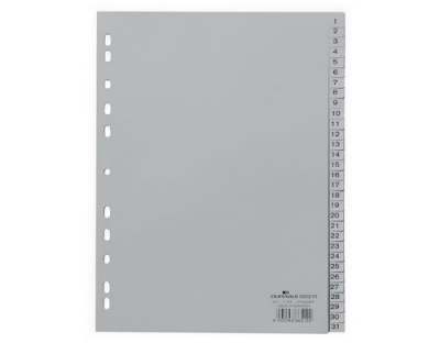Durable Register PP geprägt 1-31