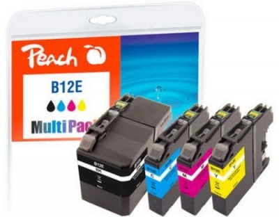 Peach Tinte Brother LC-12E MultiPack