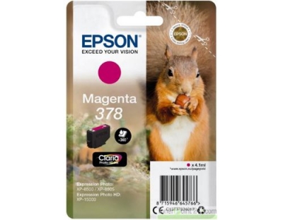 Tinte Epson C13T37834010 magenta 378