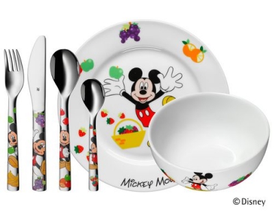 WMF Kinderbesteck 6-teilig Mickey Mouse