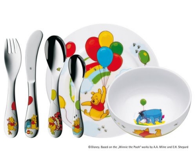 WMF Kinderbesteck 6-teilig Winnie the Pooh