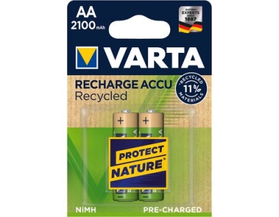 VARTA Akku AA Recycled AA 2100mAh 2er-Pack