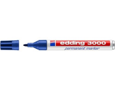 Edding Permanent Marker 3000, blau