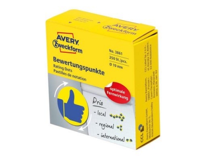 Avery Zweckform Bewertungspunkte Daumen