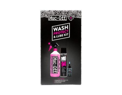 Muc-Off Wash, Protect and Lube Kit