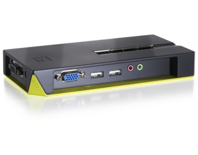 LevelOne KVM-0421: 4Port Kabel-KVM-Switch