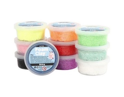 Creativ Company Foam Clay Glitzer