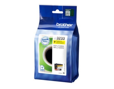 Tinte Brother LC-3233Y, yellow