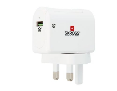 SKROSS UK USB Charger QC3.0