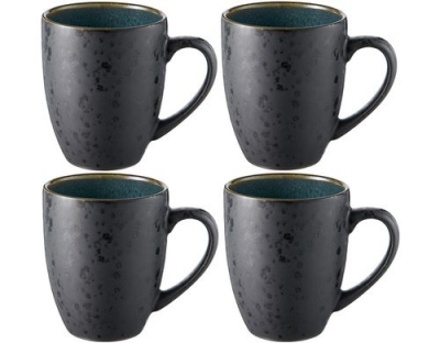 Bitz Kaffeetasse 30cl schwarz/grün