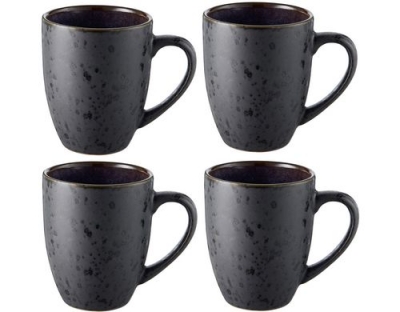 Bitz Kaffeetasse 30cl schwarz/dunkelblau