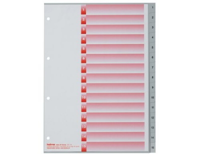Kolma Register A4 KolmaFlex 1-15