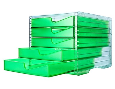 Styroswingbox NEONline mit 5 Schubladen