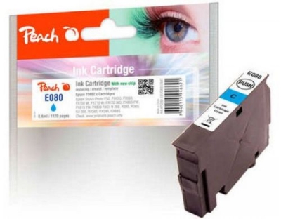 Peach Tinte Epson T0802, cyan