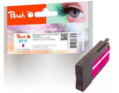 Peach Tinte HP CZ131A, No 711, magenta