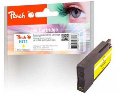 Peach Tinte HP CZ132A, No 711, yellow