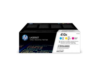 HP Toner 410X - CMY 3er-Pack (CF252XM)