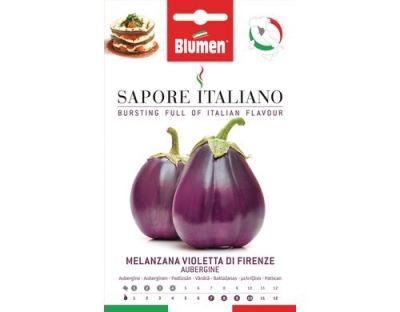 Blumen Aubergine Violetta