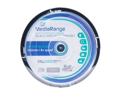 MediaRange DVD+R 8.5GB Double Layer, print