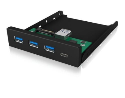 ICY BOX USB 3.0/2.0 Hub Front Panel