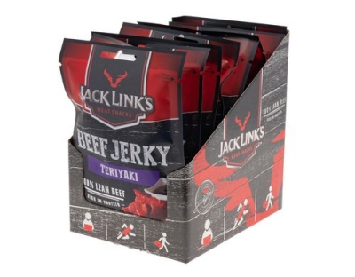 Beef Jerky Teriyaki 25g Karton