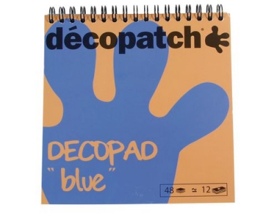 décopatch Papier im Block, 48 Blatt