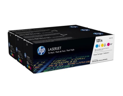 HP Toner 131A - CMY 3er-Pack (U0SL1AM)