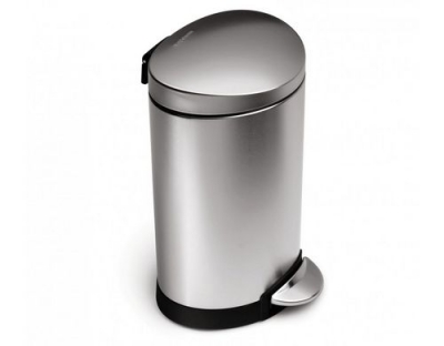 Simplehuman halbrunder Treteimer 6L