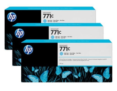 HP Tinte Nr. 771C Light Cyan (B6Y36A)