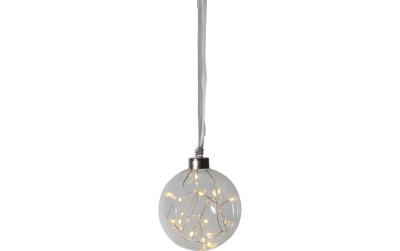 Star Trading LED Kugel Glow 10cm Transparen
