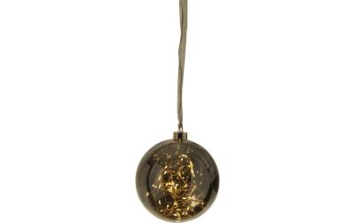 Star Trading LED Kugel Glow 15cm Anthrazit