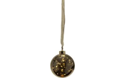 Star Trading LED Kugel Glow 10cm Anthrazit