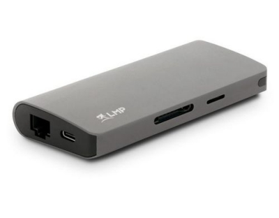 LMP Travel Dock 4K 9 Port SG,Mini-DP,HDMI