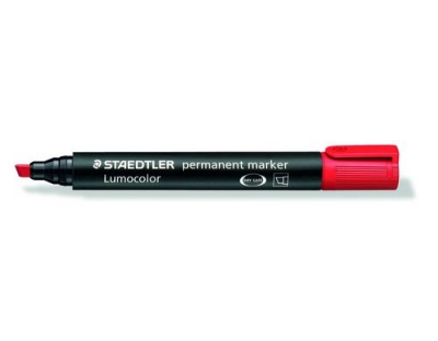 STAEDTLER 350 Marker Lumocolor perm. rot