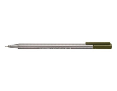 STAEDTLER 334 Fineliner triplus 0,3 olivg.