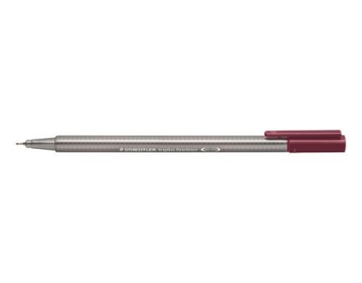 STAEDTLER 334 Fineliner triplus Mahagoni