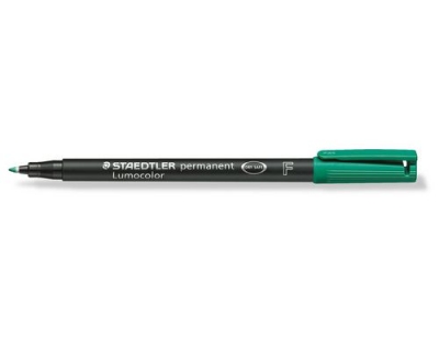 STAEDTLER 318 Folienstift Lumocolor F grün